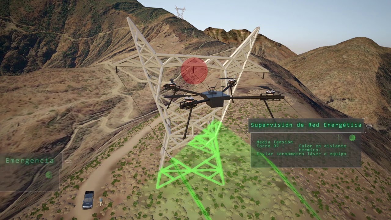 Drones en operaciones mineras