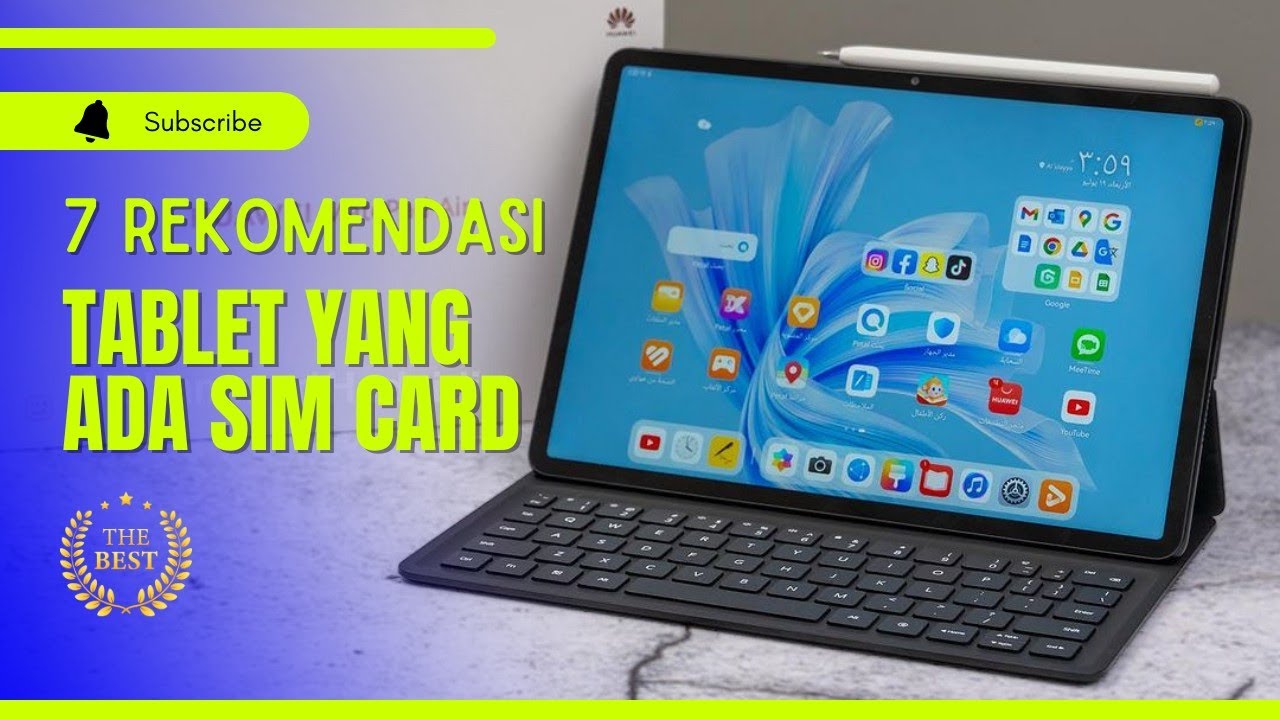 7 REKOMENDASI TABLET YANG ADA SIM CARD DAN FITUR MENARIK