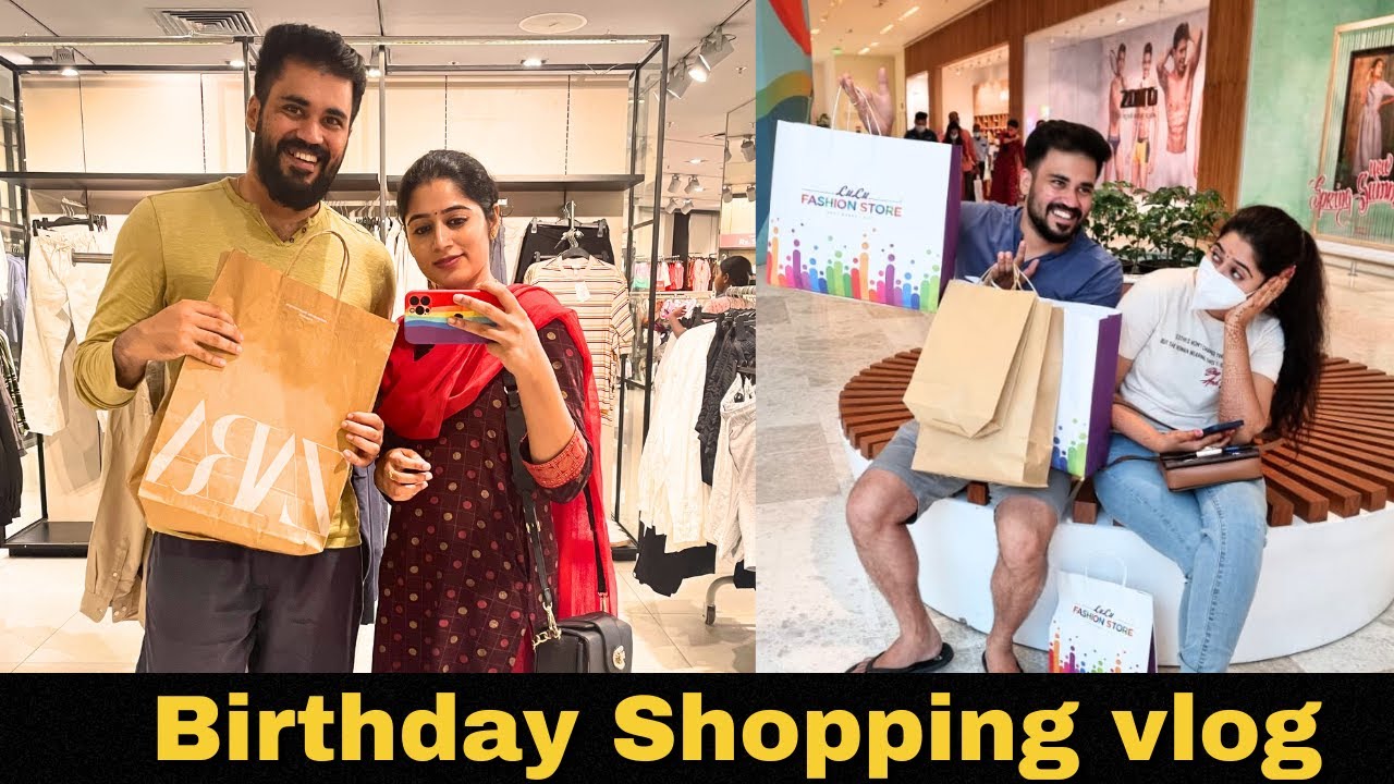 Birthday shopping Vlog | Surprise plan Sothappal aachu 😒 | Sam & Prasi ❤️❤️