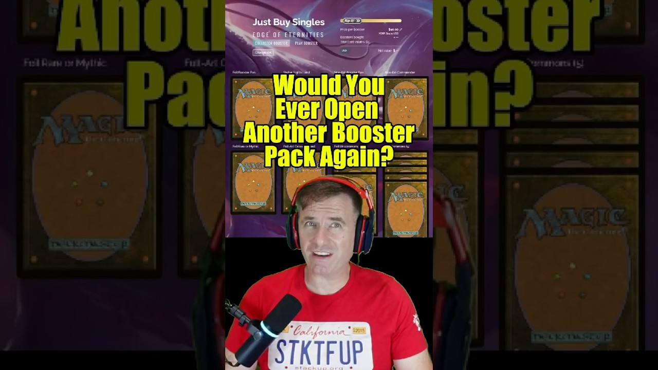 &ldquo;Just Buy Singles&rdquo; shows the folly of #packopening&hellip;but would it stop you from cracking #MTG boosters