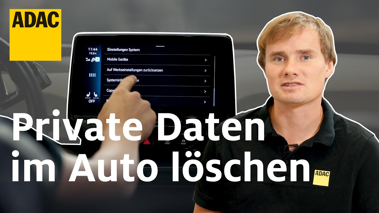 So löscht ihr eure persönlichen Daten im Auto: Anleitung | Einfach. Selber. Machen. | ADAC