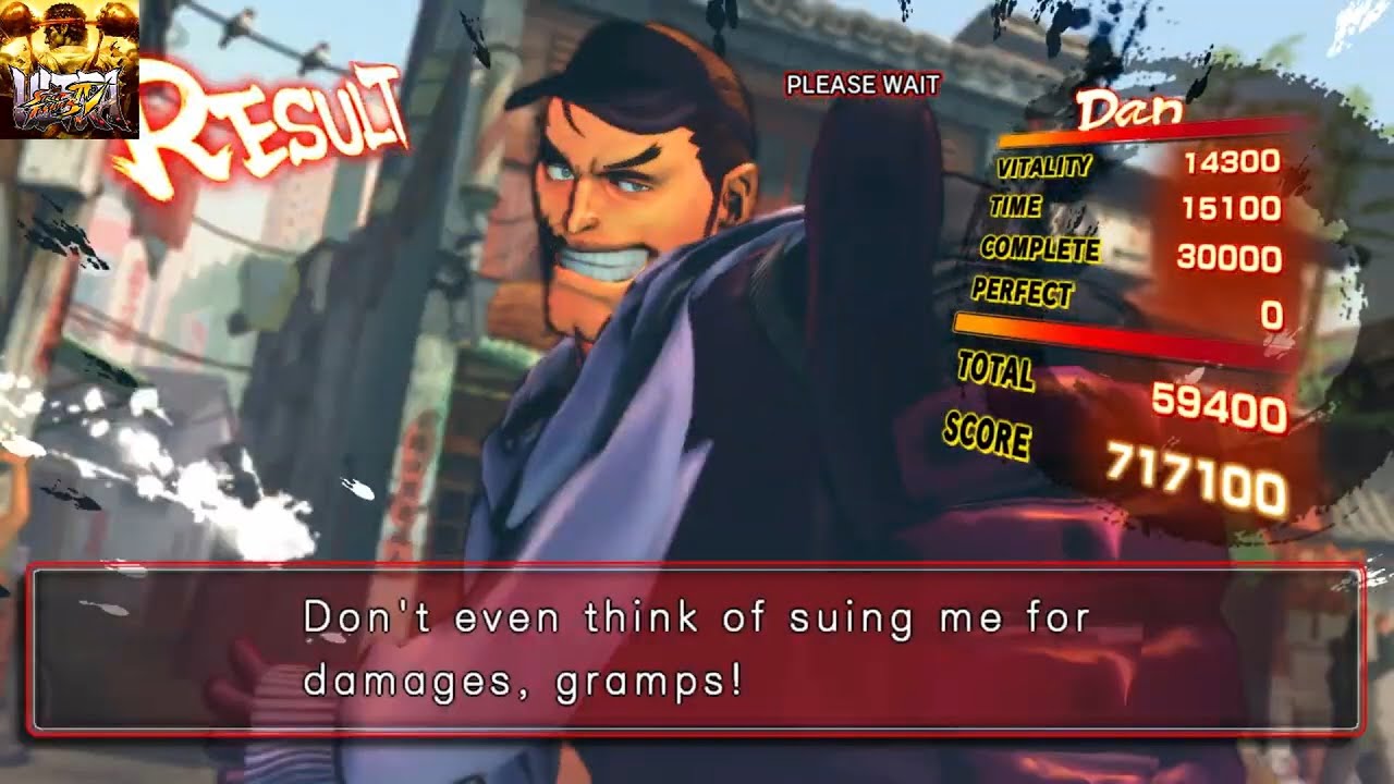 ULTRA STREET FIGHTER IV Dan Arcade Mode IV