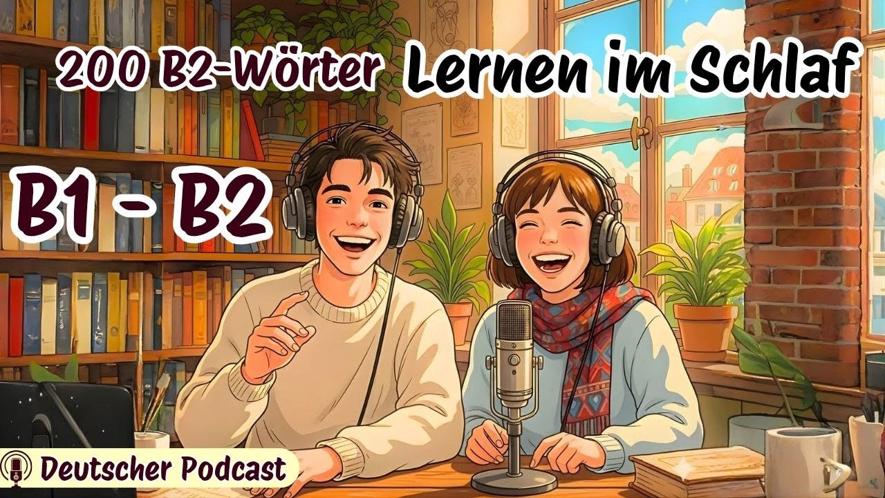 Hör das vor dem Schlafen 😴 | B2 Deutsch Wortschatz für Beruf & Alltag
