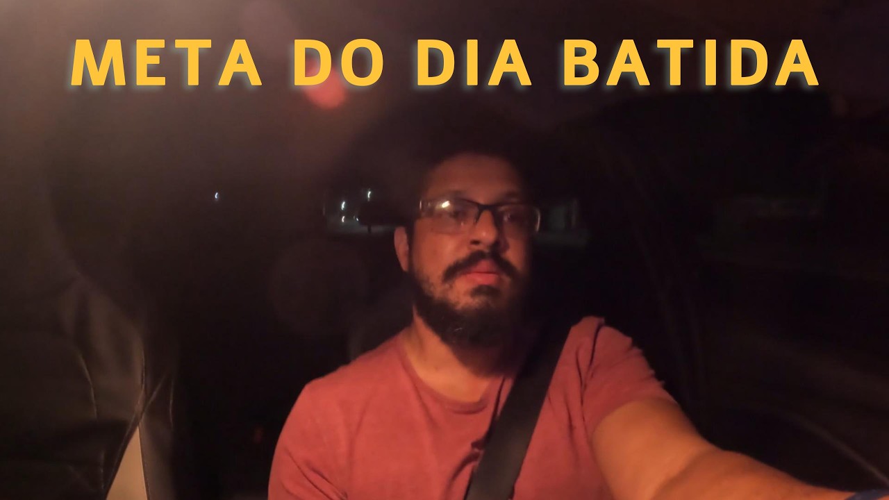 Meta do Dia Batida em Só 5 Horas Uber e 99Pop. Carro Financiado e Renda Extra na pista