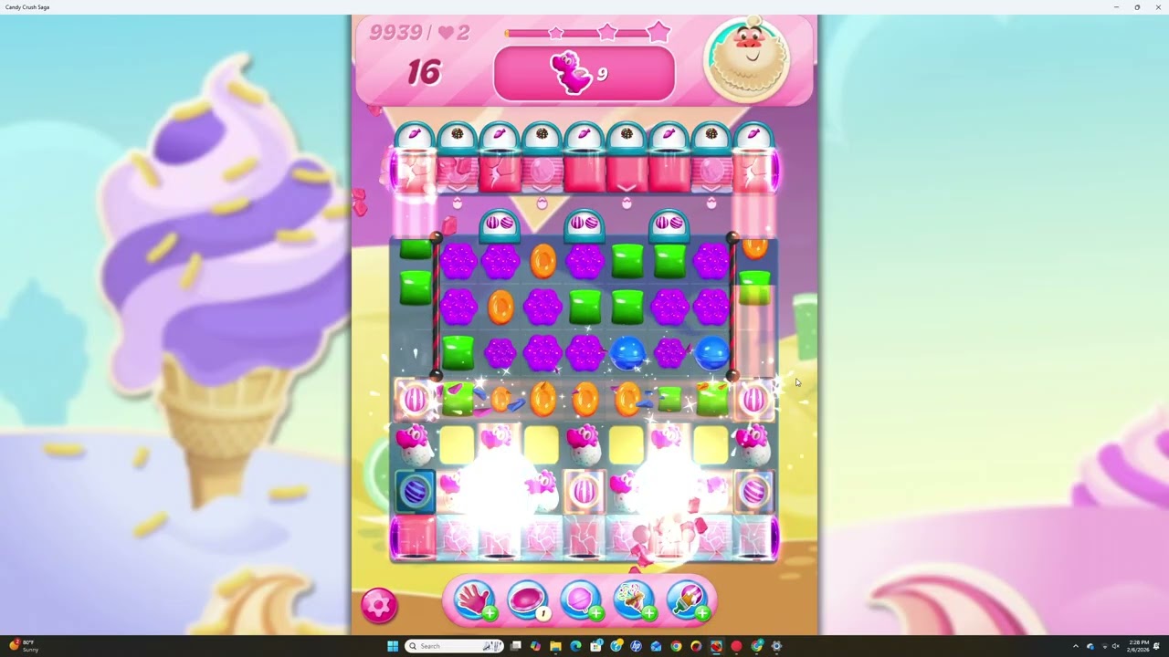 Level 9939 Candy Crush Saga! No Boosters!