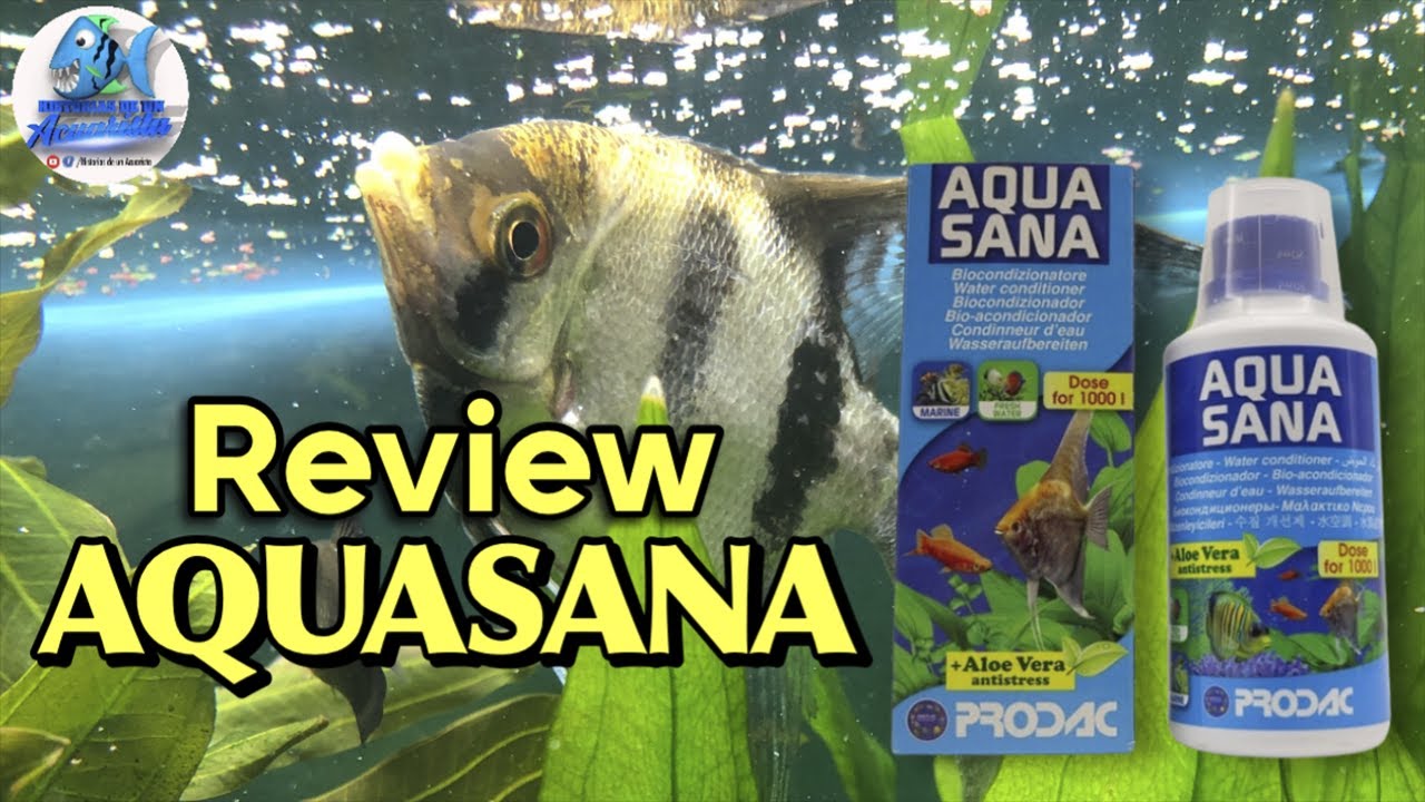 REVIEW AQUASANA ACONDICIONADOR PARA ACUARIO