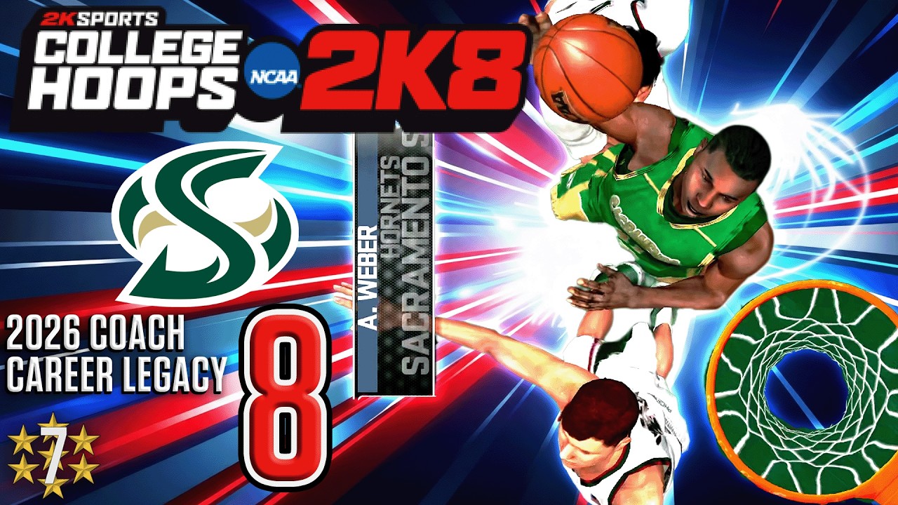 2026 Coach Career Legacy | College Basketball 2K8 | Livestream 8