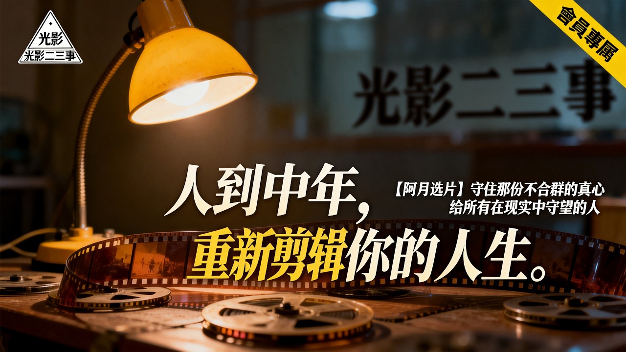 《阿月电影如何选片》：人到中年，这是我最后的倔强。为什么在流量时代，我依然坚持守住那份“不合群”的匠心？