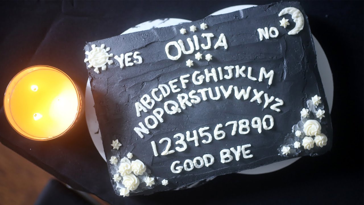 How to Make a Ouija Board CAKE!