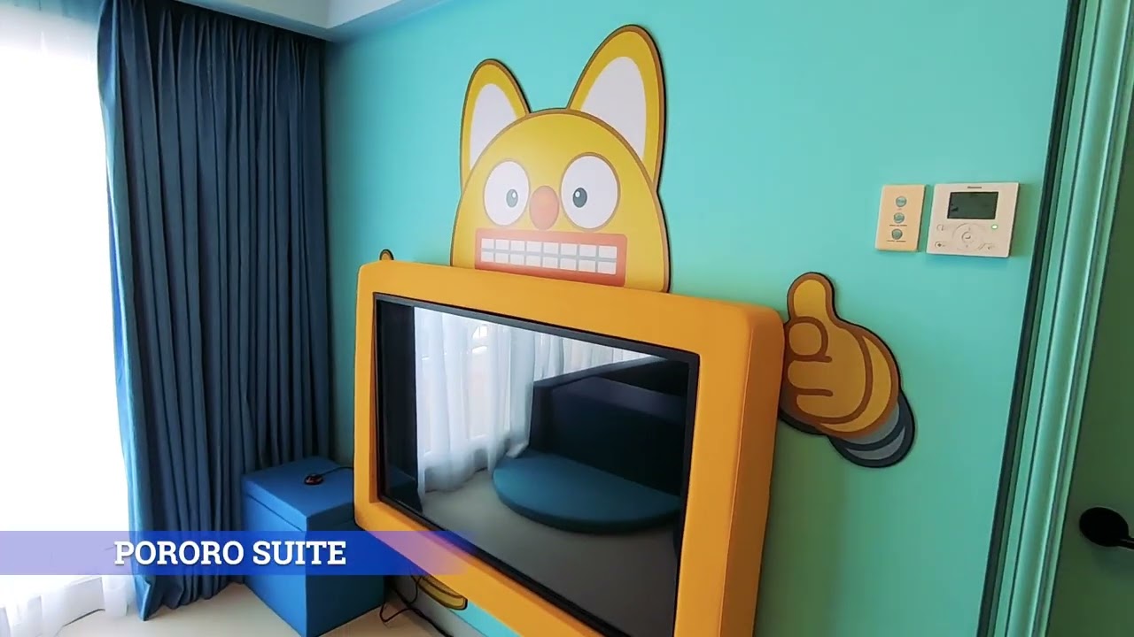 Pororo Suite at Jpark Island Resort offers kid friendly comfort at the best resort in Cebu