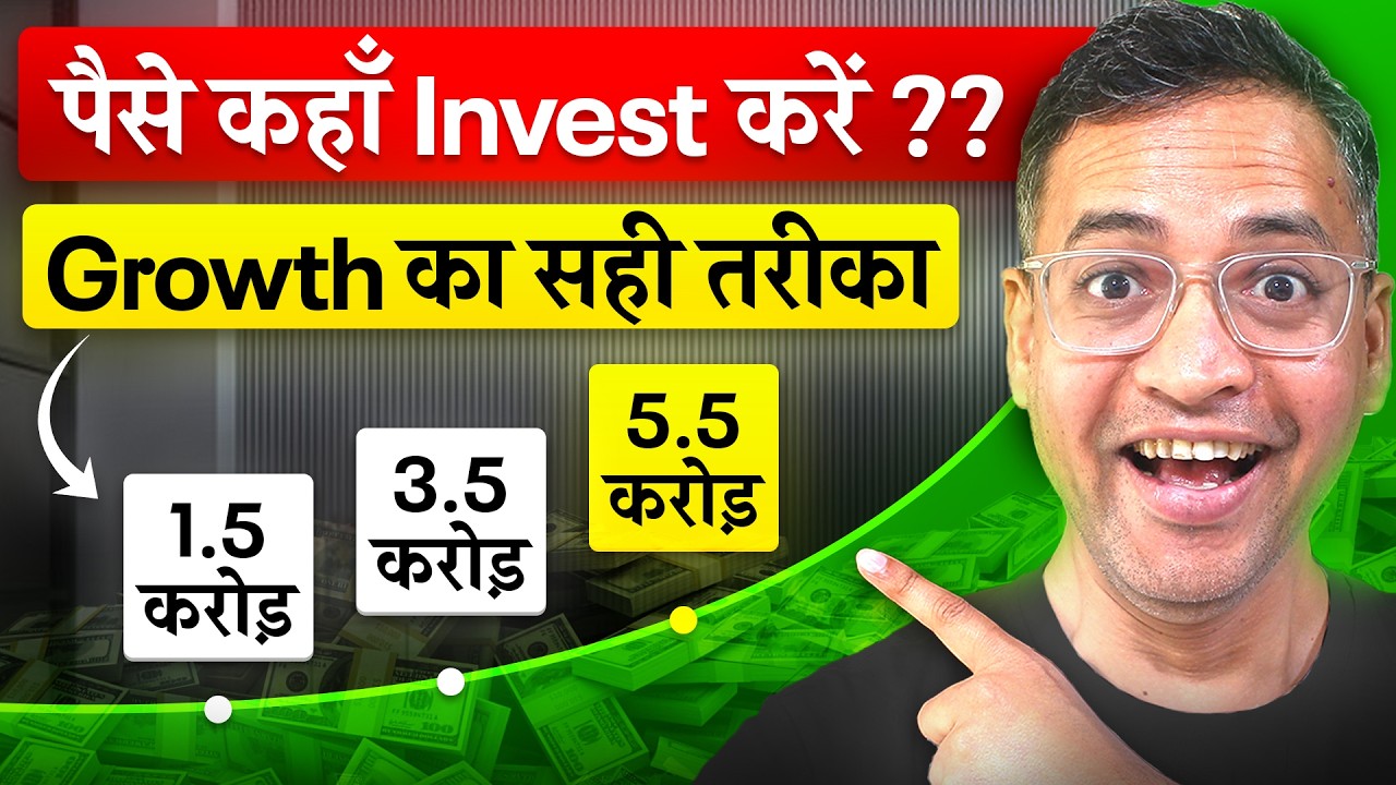 Invest in these 3 assets to grow your money | 3 good investments - Rahul Jain Hindi