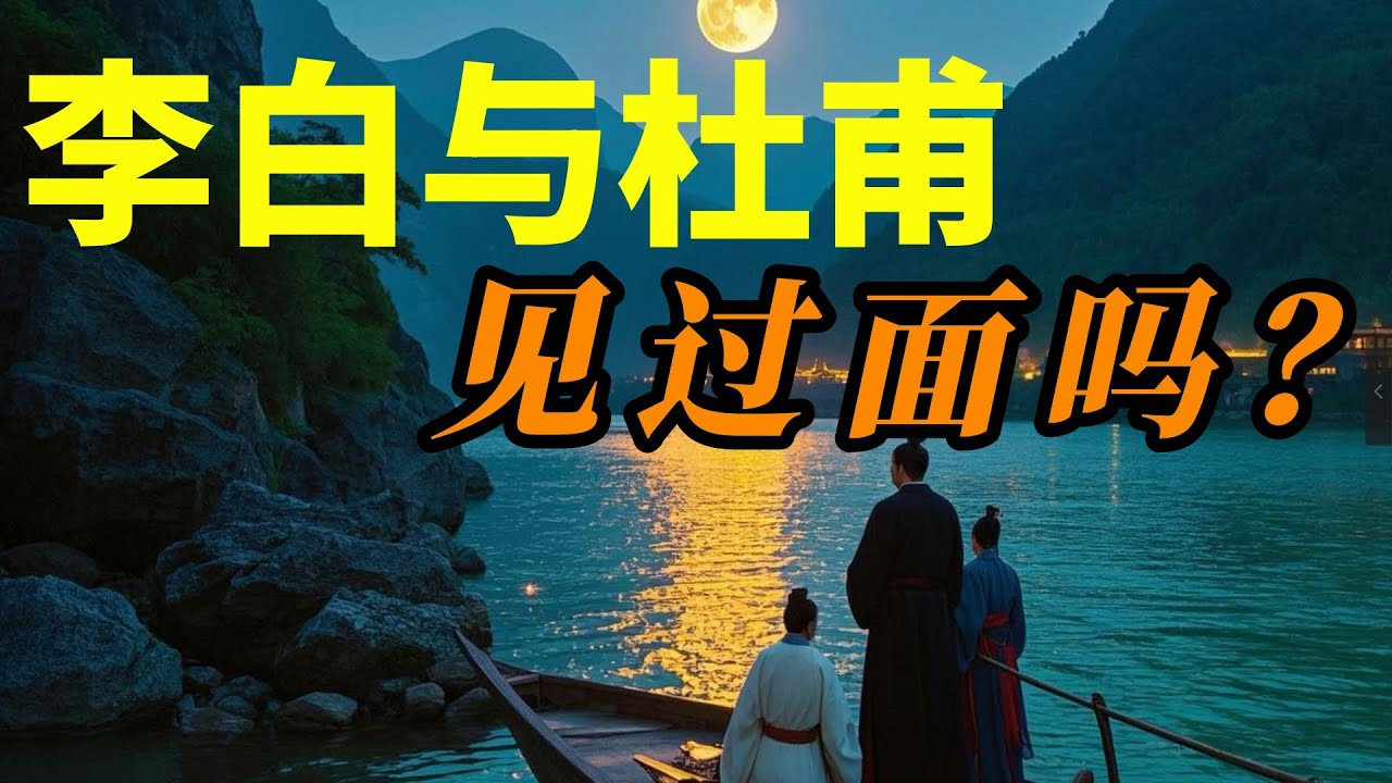 让我们一起探索中国古代诗人李白与杜甫的精彩的传奇与思想的碰撞。#中国文化 #culture #poetry #李白#杜甫 #情感 #友谊 #诗词