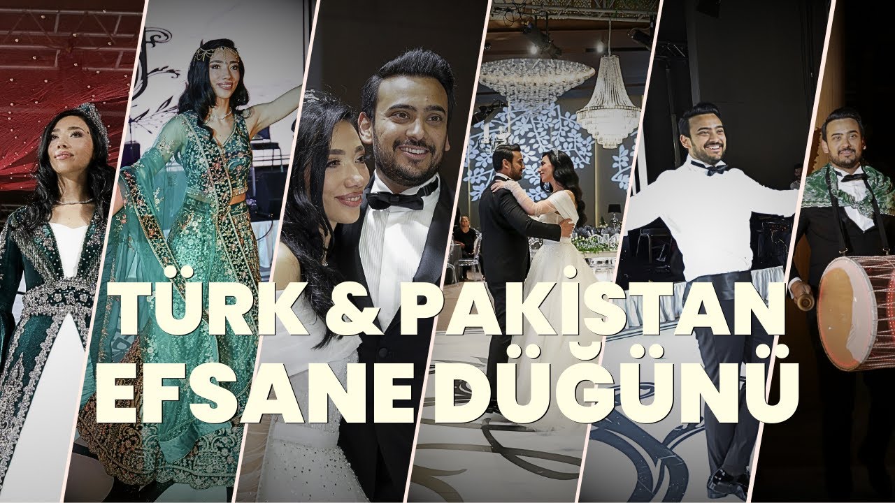 DÜĞÜN VİDEOMUZ 🎉 Türk Gelinden Efsane Sürpriz! Pakistan Kıyafetiyle Dans, Zeybek, Kına, İlk Dans!