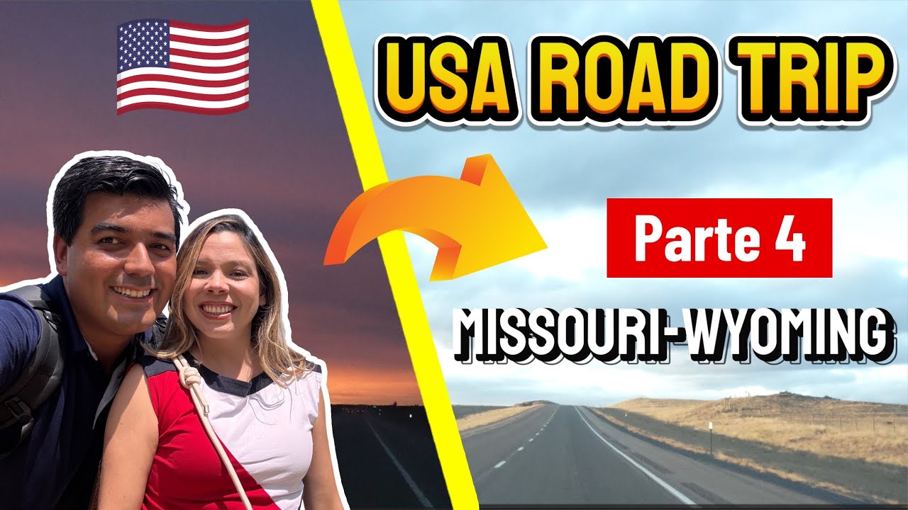 🔥 Así Viajamos de Kansas City-Rock Springs | USA 🇺🇸 Road Trip Parte 4 | De Este-Oeste