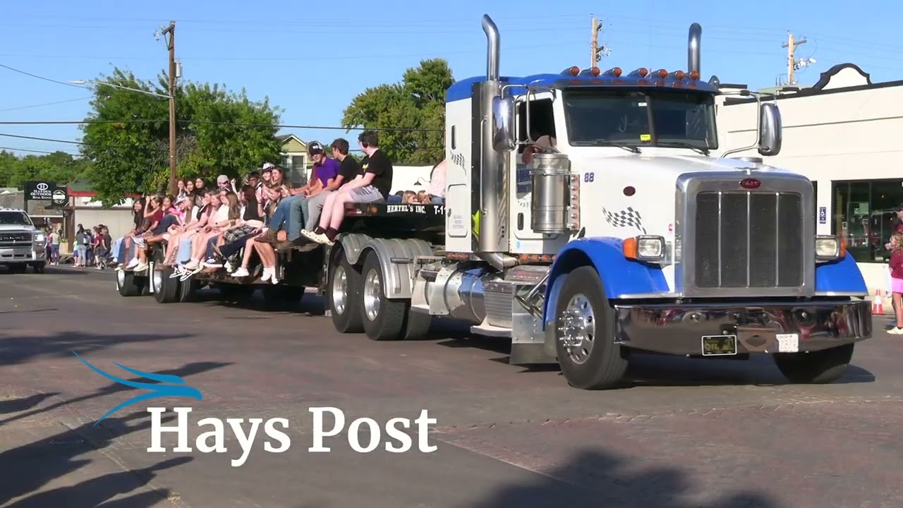 2025 Hays High School Homecoming parade