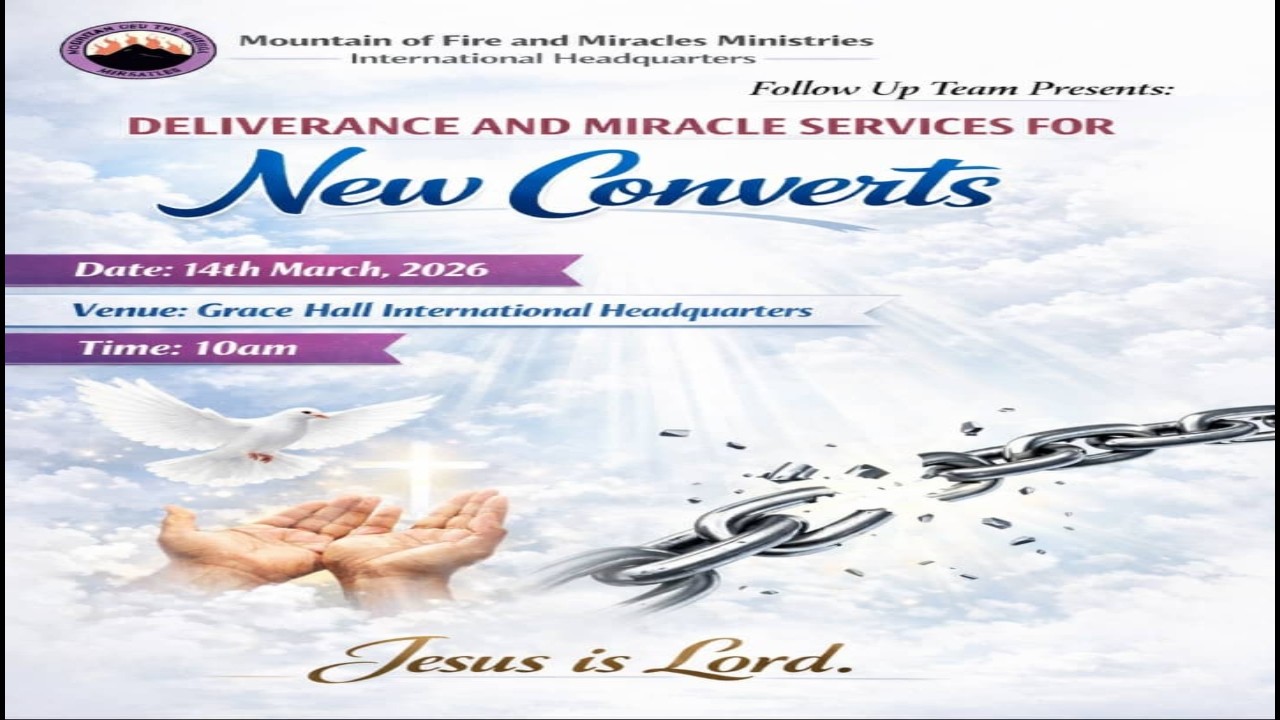 MFM Deliverance & Miracle Service For New Converts (14-03-2026)