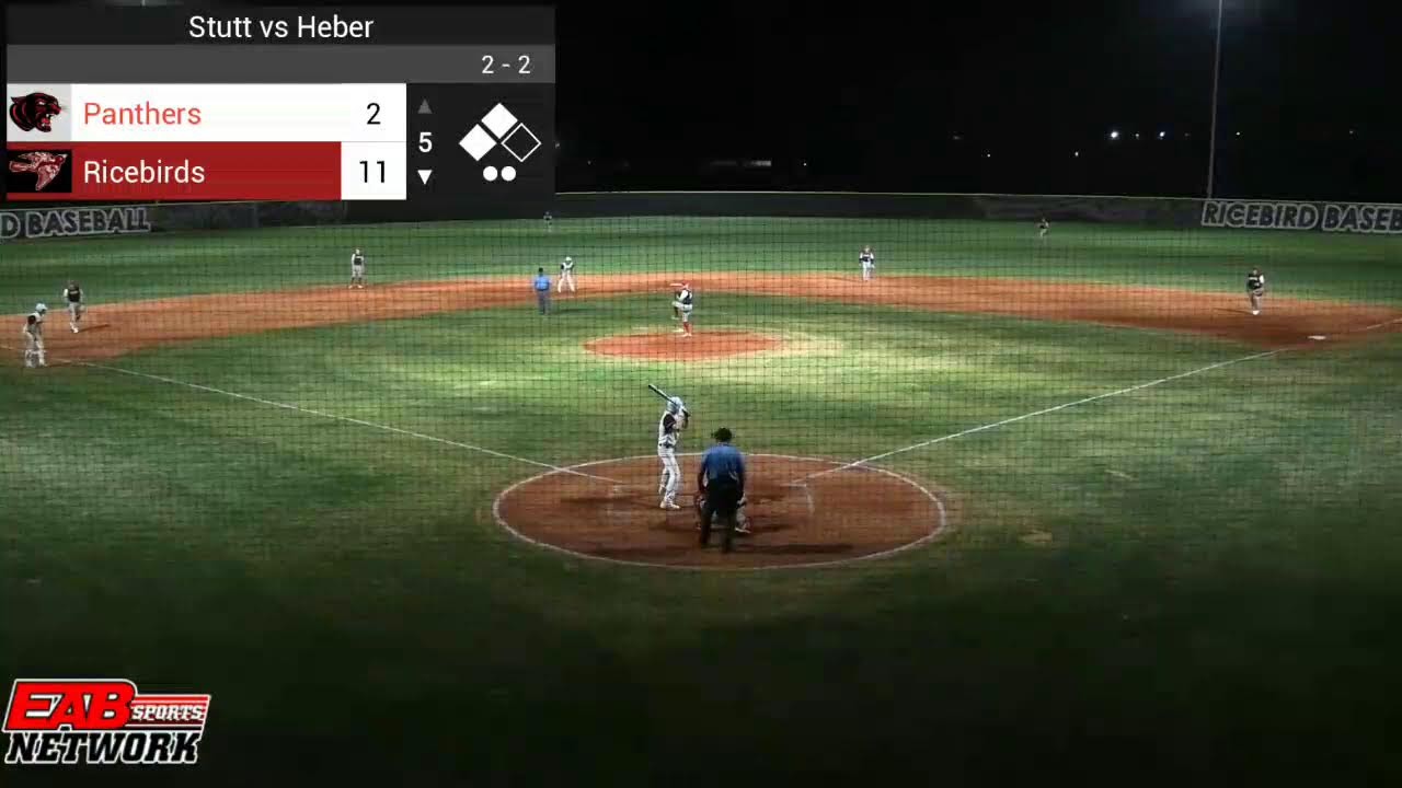 Ricebird Baseball vs Heber Springs Panthers