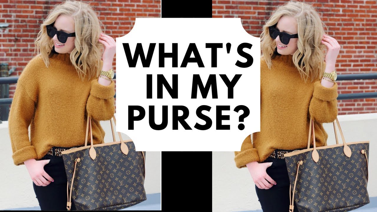 What's In My Purse? (Louis Vuitton Neverfull MM)