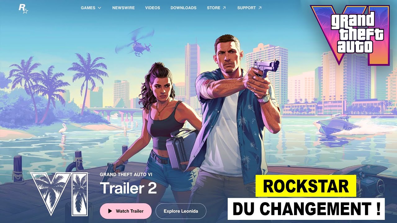 DU CHANGEMENT DU COTE DE ROCKSTAR AVANT LE TRAILER 3 DE GTA 6 !