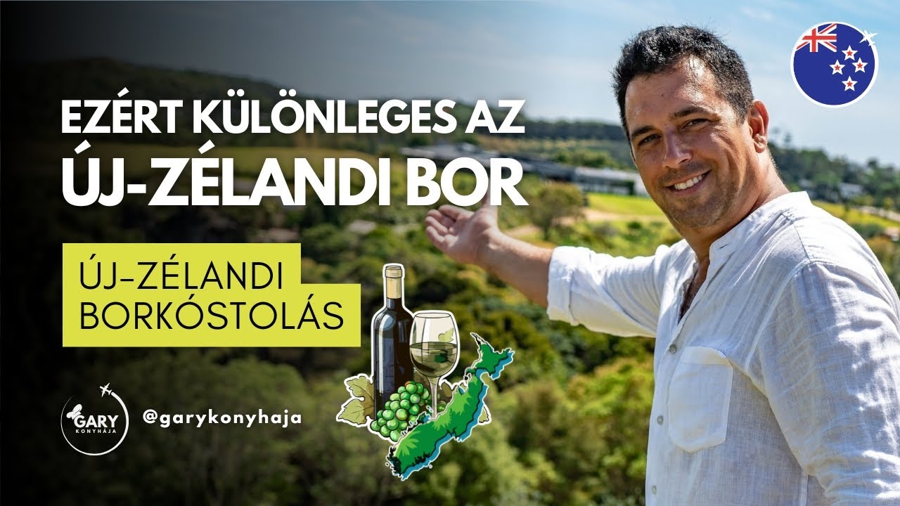 Ellátogattunk egy Új-zélandi Borászatba – Ilyen a világ egyik legjobb Sauvignon Blanc-ja! 🍷🇳🇿