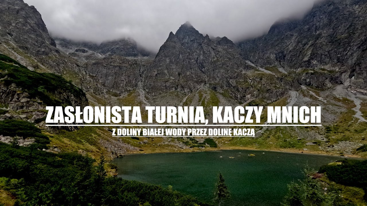 Zasłonista Turnia, Kaczy Mnich - skalne piramidy ponad Kaczym Stawem