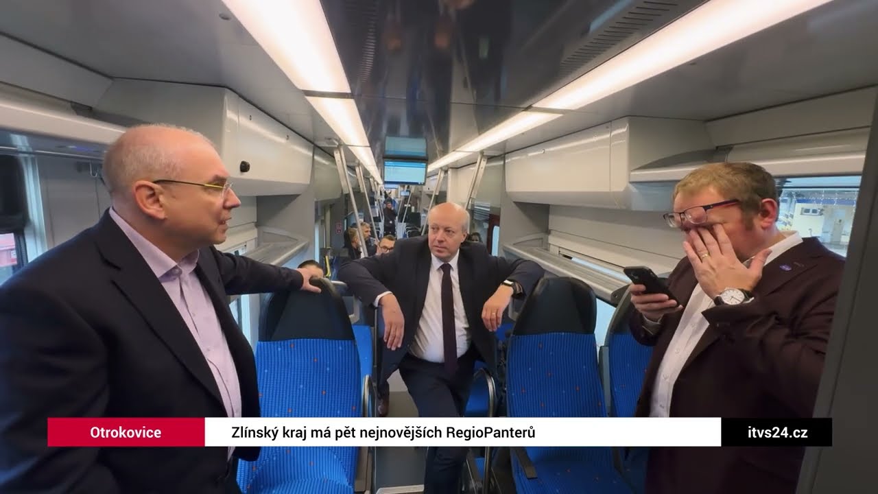 Zlínský kraj má pět nejnovějších RegioPanterů
