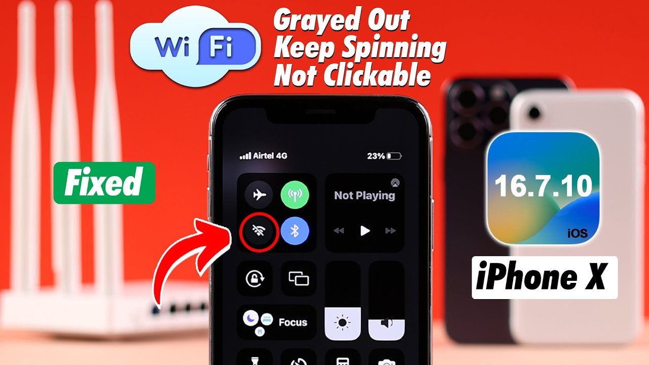 Исправление — на iPhone X не работает WiFi!