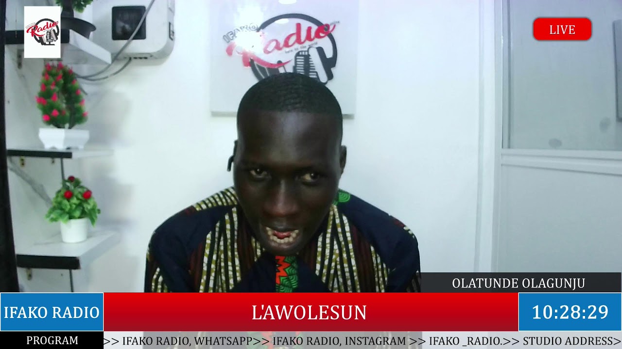 L'AWOLESUN ON IFAKO RADIO