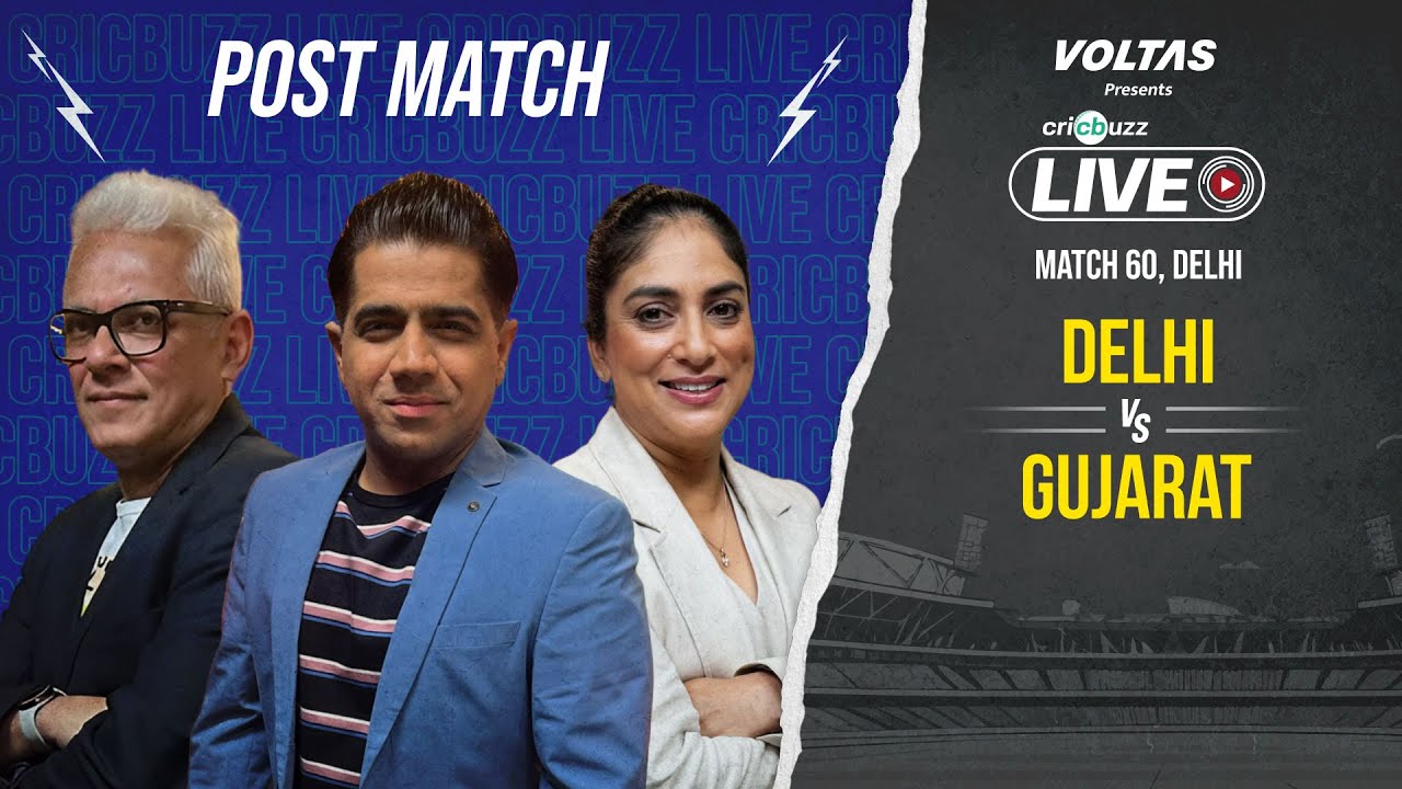 Cricbuzz Live: #RCB, #PBKS & #GT qualify as #DC suffer a 10-wkt defeat | #IPL2025