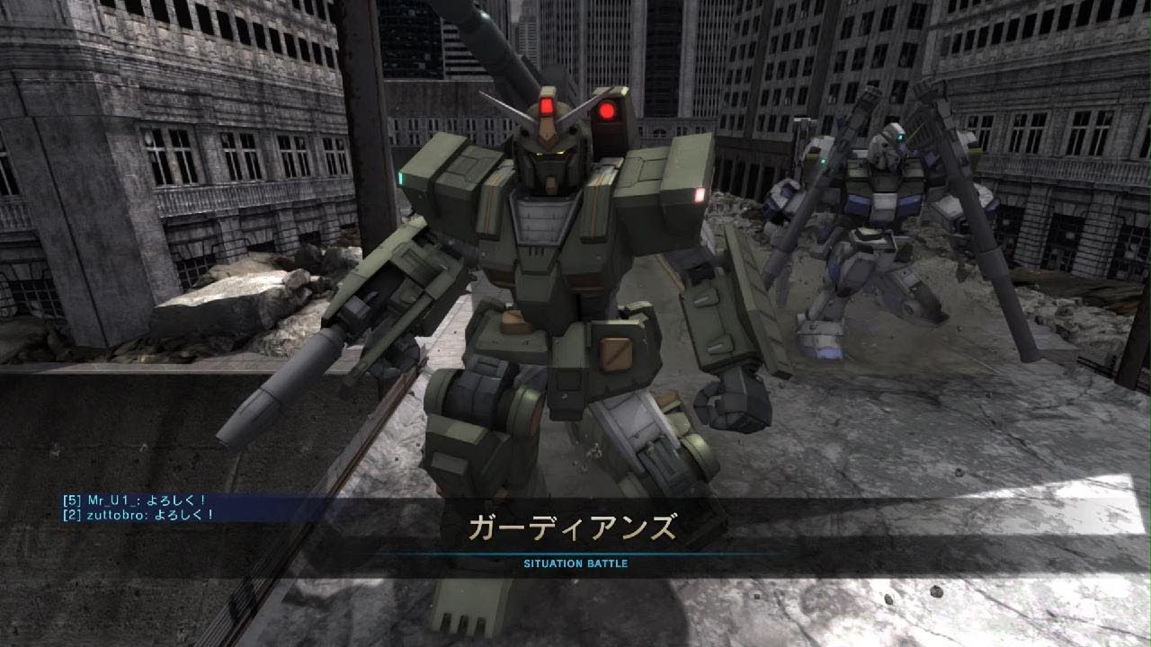 フルアーマーガンダム　廃墟都市　（ミラー）　ベーシック　シチュエーションバトル　ガーディアンズ