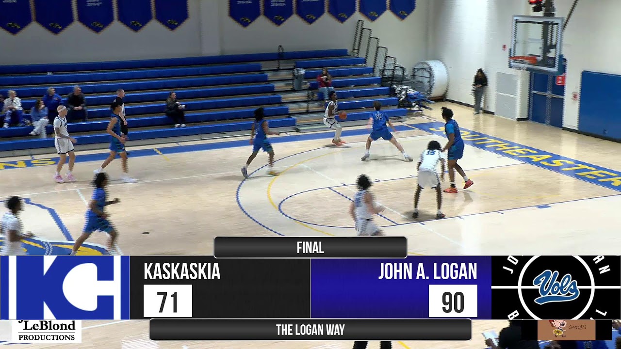John A. Logan Men's Basketball vs Kaskaskia Blue Devils