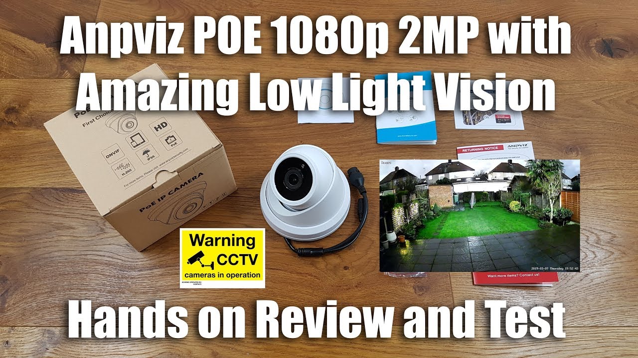 Anpviz POE CCTV 1080p 2MP Camera with Amazing Colour in Low Light [Hand on Review and Test]
