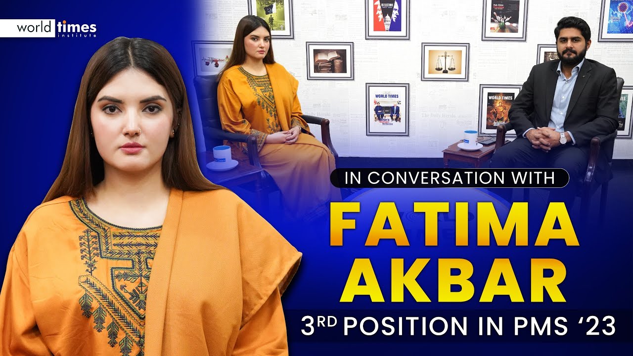 How Fatima Akbar Achieved Her Dream | Assistant Commissioner Success Story | World Times Institute