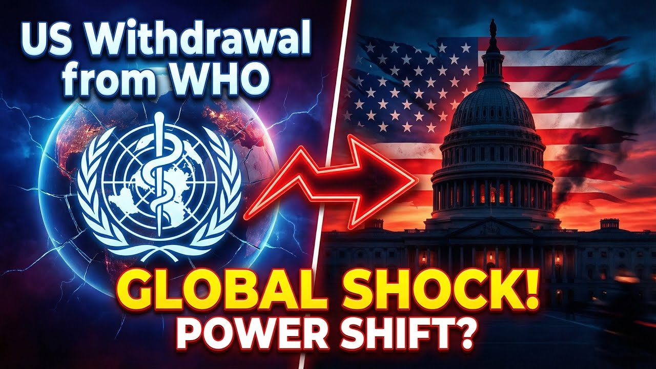 US Withdrawal from WHO | International Relations, Global Health Governance & India’s Opportunity