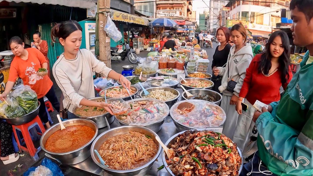 Amazing! Toul Tom Poung Vs Orussey Cambodian Street Food Market Tour Compilation 2026