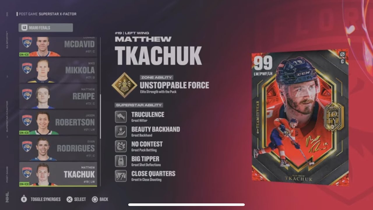 NHL 24 HUT Rivals Gameplay - Tkachuk Finally a 99!
