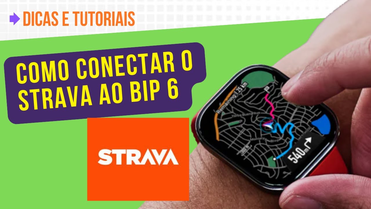 Como conectar o Strava ao Bip 6 #amazfit #amazfitbip6 #smartwatch