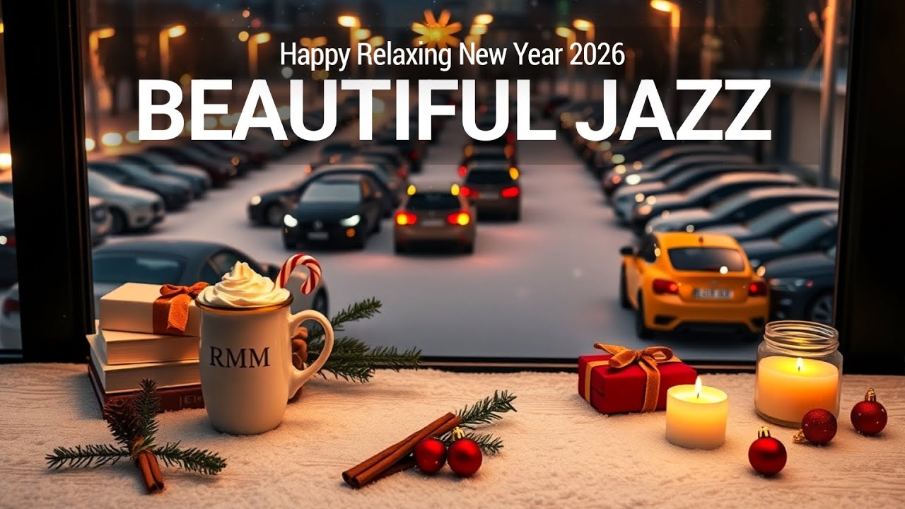 🪟 Soft Jazz Piano for Studying, Reading, and Relaxation with Quiet Window Side Night Atmosphere