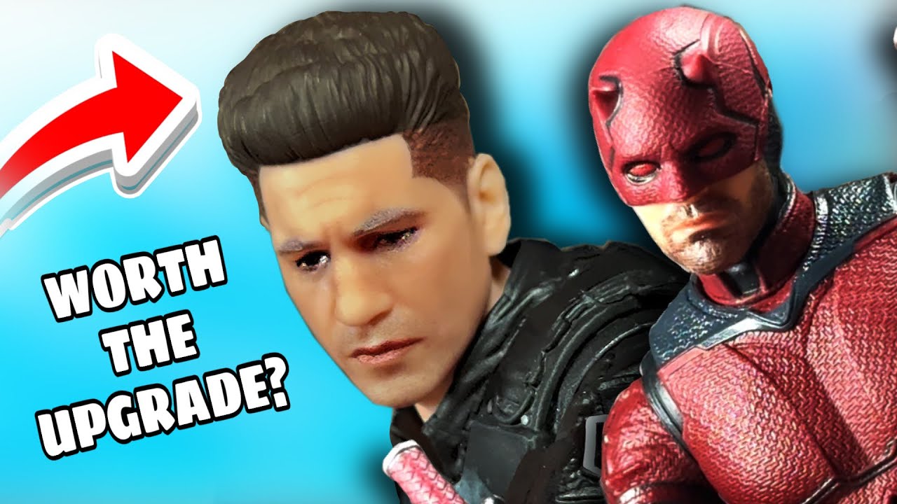 The Not so great Daredevil Born again action figures. (Marvel legends Daredevil and Punisher review)