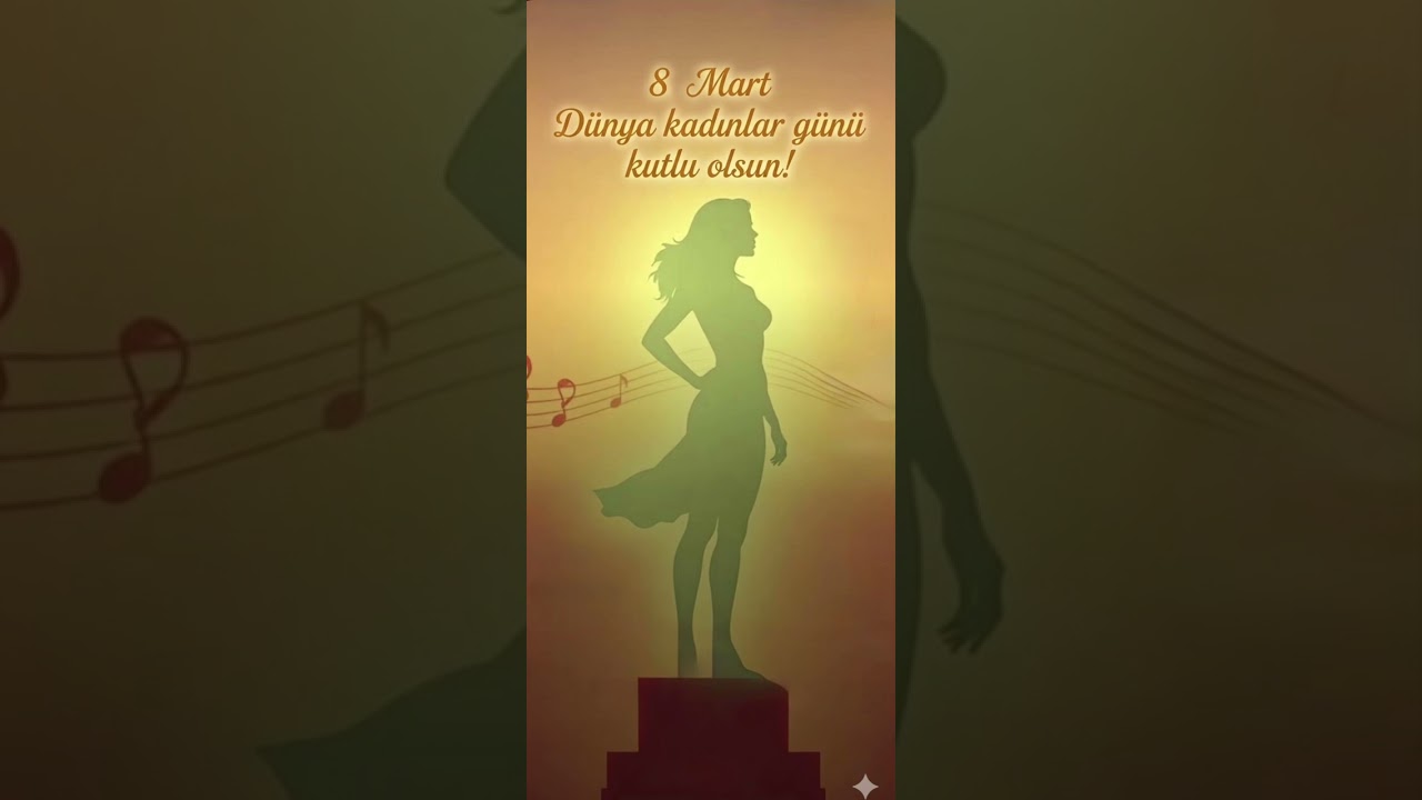8. Mart Dünya Kadınlar Günü Kutlu Olsun - Gücün Simgesi (Modern Disco Pop) 2026