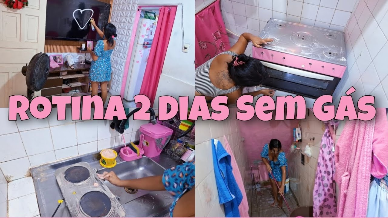 Rotina Tô Exausta♡ 2 Dias Sem Gás
