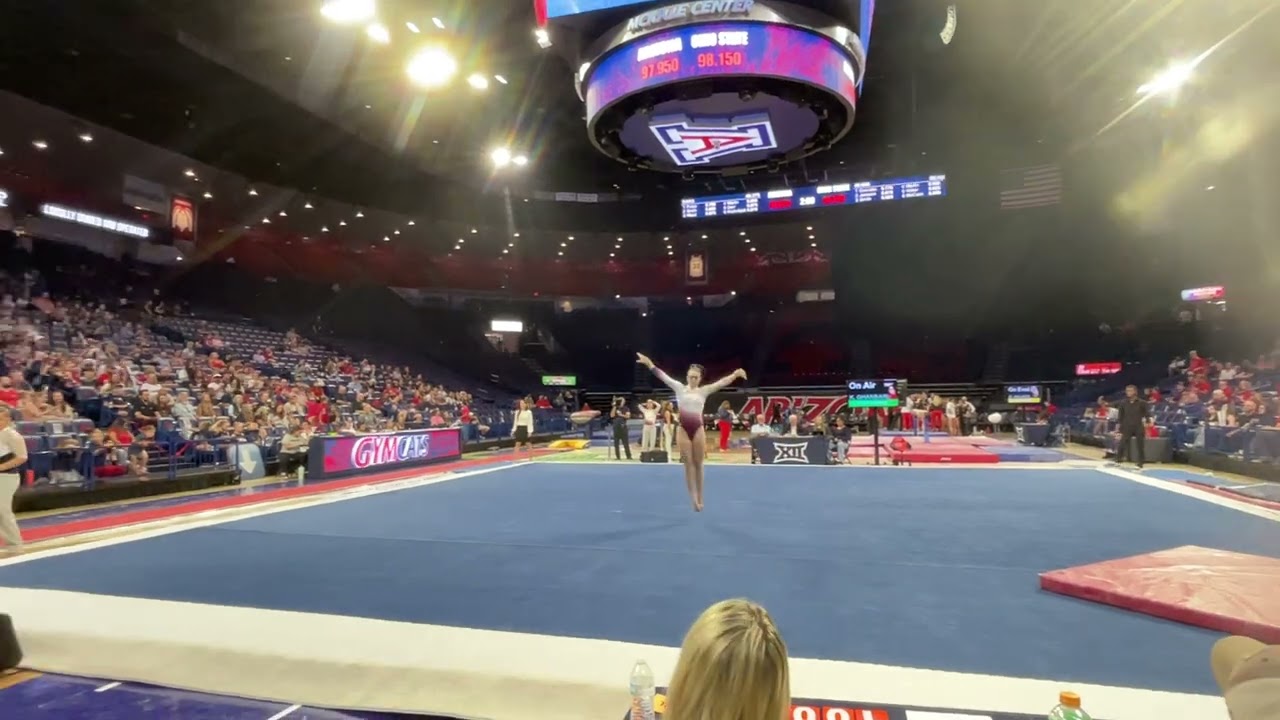 Kyleigh Ghanbari Floor (9.9) Away @ Arizona w. OSU & SEMO 3/13/26