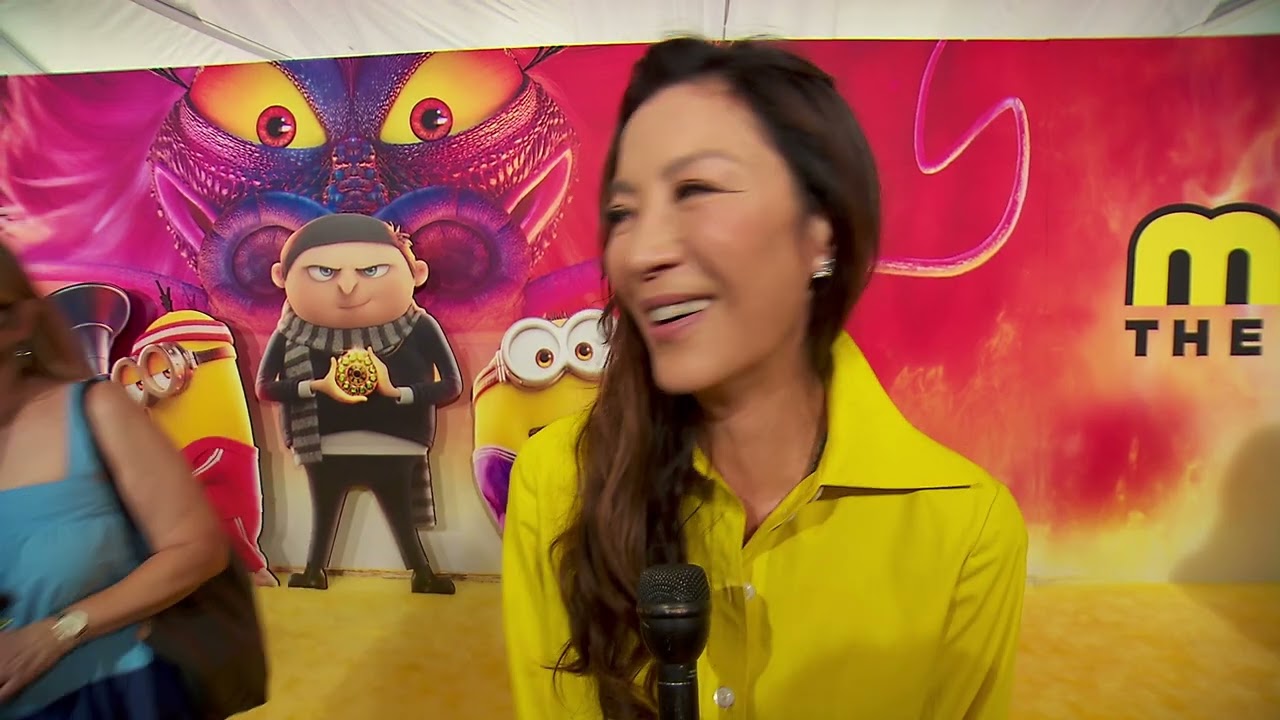Minions The Rise of Gru Los Angeles Premiere - Itw Michelle Yeoh (Official Video)
