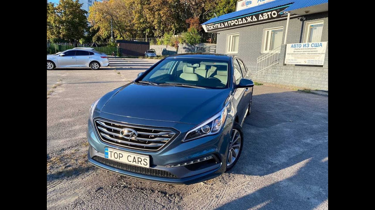 Обзор Hyundai Sonata Sport из США после ремонта. Что получилось и почем?