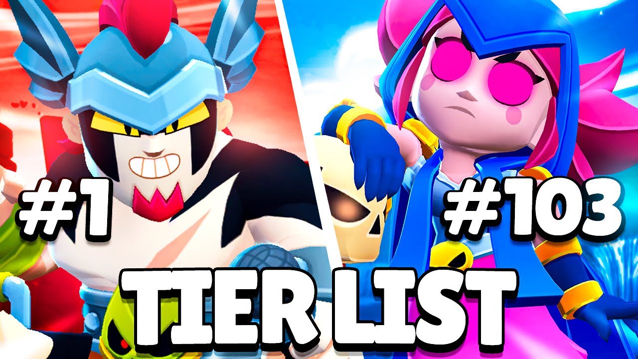 PRO Ranks 103 BRAWLERS from WORST to BEST - Tier List Season 50