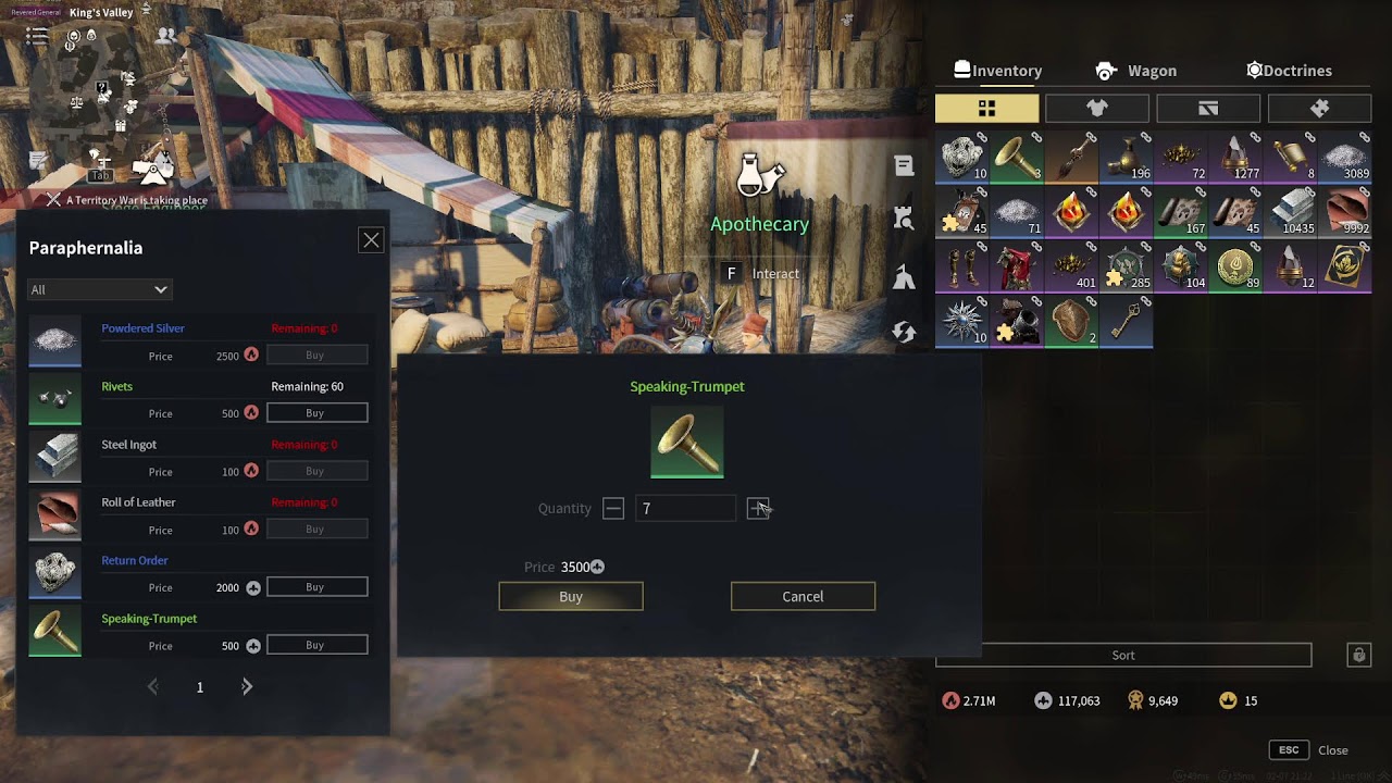 Playing Conquerors Blade Territory War