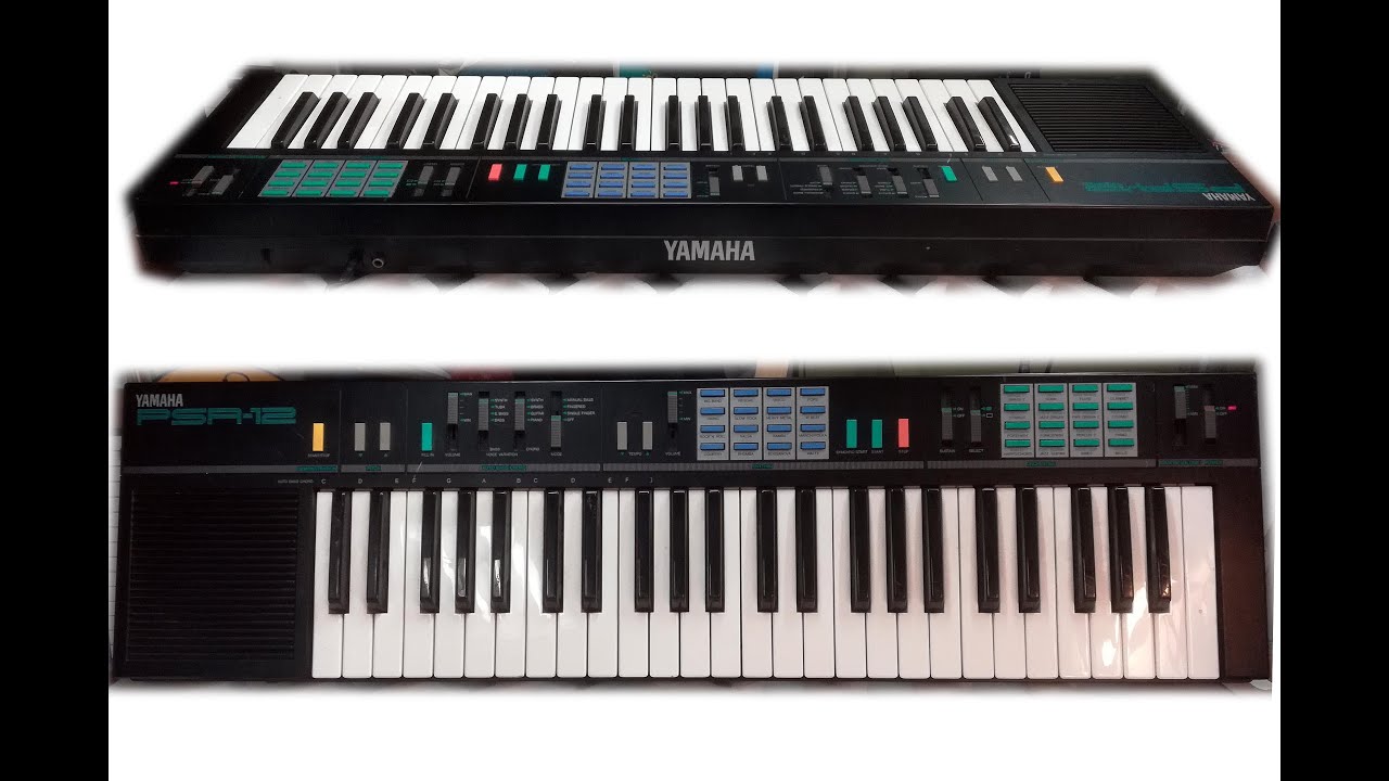 YAMAHA PSR 12 (sound testing & DEMO songs)