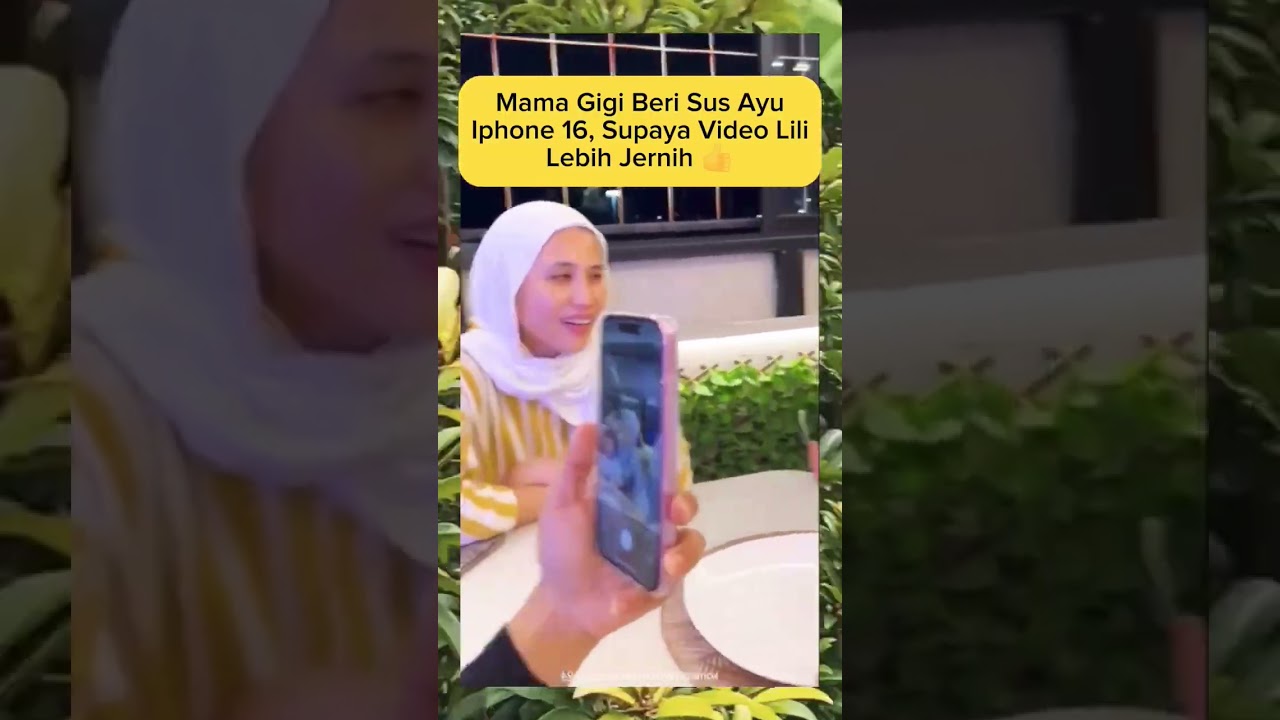 Sus Ayu Diberi Iphone #shorts #selebindo #viralvideo #raffinagita