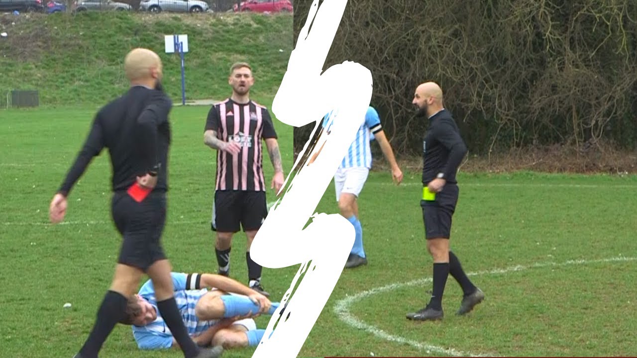 YELLOW OR RED CARD DEBATE! AFC OAKWOOD 2'S VS NORTH LONDON ATHLETIC