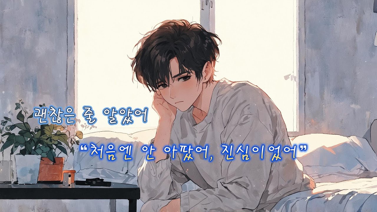 🎵[이별감성] &ldquo;처음엔 안 아팠어&rdquo;(이별감성 시리즈 &ndash; 괜찮은 줄 알았어)